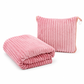 📢📢 50% OFF✈️ 2-in-1 Travel Pillow & Blanket – Soft Flannel Warmth & Easy Carry for Flights and Road Trips