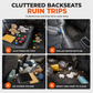 Oxford Cloth Car Seat Back Organizer Storage Bag with Tablet Holder Pocket