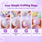 📢📢50% OFF !! ⏰💞50K+ SOLD! 🧪DIY Squeeze Ball Making Kit – mix colorful clay & sparkling fillers, leak-proof slow-rising fun. No-mess craft for kids! 🎨✅
