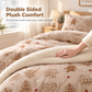 📢📢50% OFF !! ⏰Printed Thick Warm 3-Piece Bedding Set for Autumn and Winter