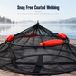 🎣 50% OFF! 🐟 Floating Collapsible Keep Net – Anti-snag & coated for sea fishing ✨