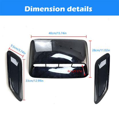 Decorative Car Hood Vent Scoop Cover