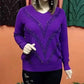 🔥2 Pieces Free Shipping🔥Women's V-Neckline Casual Clothing With Long Sleeves(46%OFF)