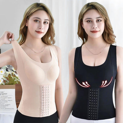 Women 4-in-1 Body Shapewear Posture Correction Back Support Push Up Bra