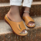 Peep Toe Hollow Out Orthopedic Slippers - BUY 2 FREE SHIPPING