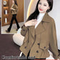 🔥Christmas Special 49% OFF🎅 Korean Style Short Fashion Trench Coat