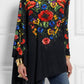 🎅New Year's wear💝【M-4XL】2024 new autumn and winter women's loose retro print tops.