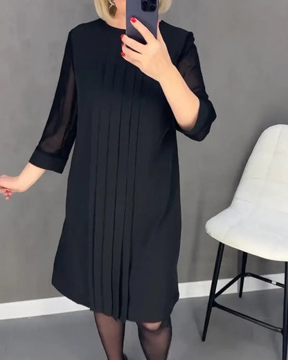 🎉New Product Launch💐 – Mid Sleeve Straight Dress（🎁49% OFF）