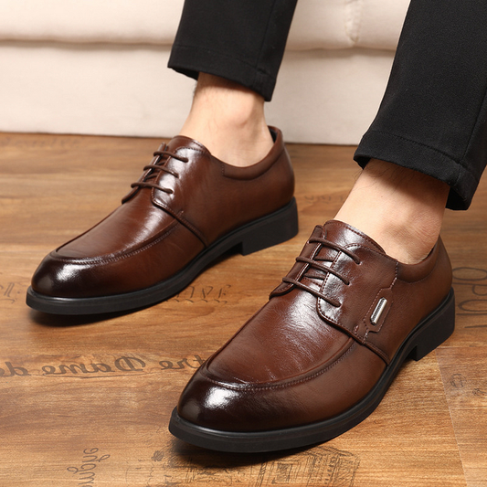 🎅Christmas Winter Gifts🎁Men's Genuine Leather Business Formal Shoes