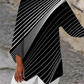 ✨Two pieces free shipping🔥[40-90 kg] Long-sleeved shirt with round neck and geometric print