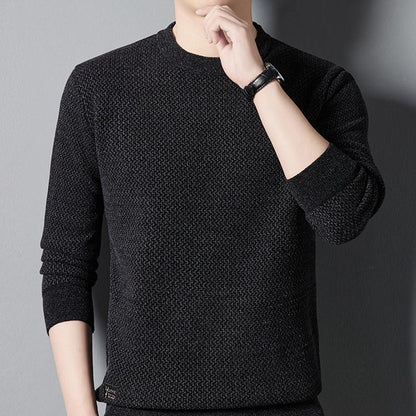 🎅Get 60% early Christmas discount🎄Men's Warm Cozy Lined Crewneck Top - Ideal Gift