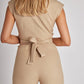 Women's Sleeveless Wide-Leg Jumpsuit