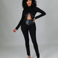 🔥✈️🔥Tight-Fit PU Leather Long Sleeve Leggings Set (Buy 2 Free Shipping)🔥🔥