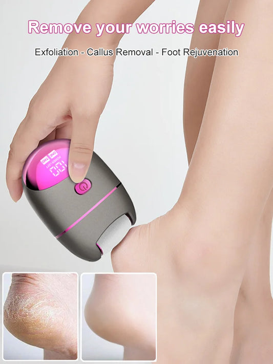 Multifunctional electric foot grinder