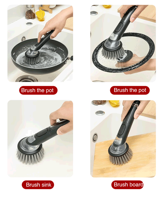 (🔥Shoot one to send three)Multi-functional pot washing brush🫧