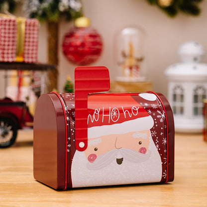 [🎁Perfect Gift Box] Decor Christmas Cookie Tins Tinplate Candy Boxes