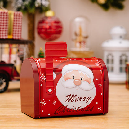 [🎁Perfect Gift Box] Decor Christmas Cookie Tins Tinplate Candy Boxes