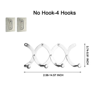 Adjustable Foldable Door Hook Hanger