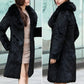 [Best gift for her] jacket with faux mink for ladies