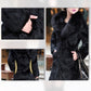 [Best gift for her] jacket with faux mink for ladies