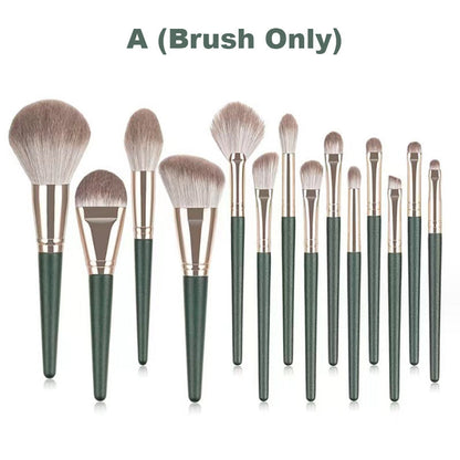 Early Christmas discount🎅14 Pieces Portable Makeup Brush Set