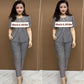 💐Women's Cooling Plaid Top & Pants 2-Piece Set（50% OFF）