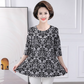 🔥🔥Plus Size 3D Printed Short Sleeve Top for Middle-Aged Women👚✨